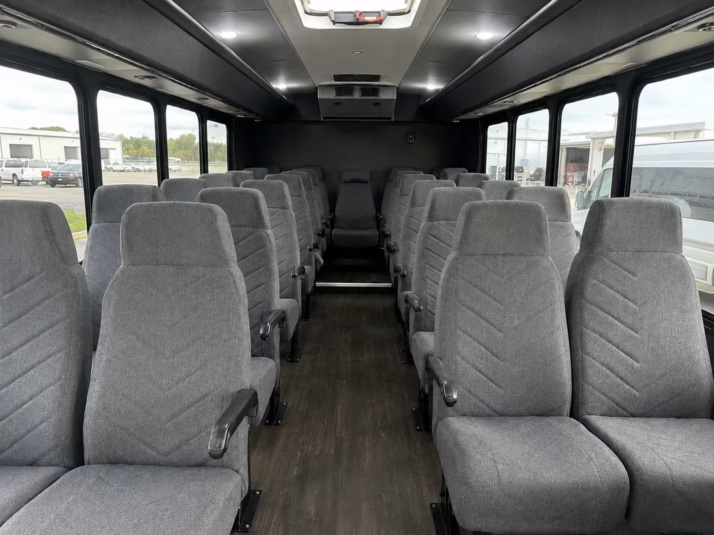 20 passenger minibus inside
