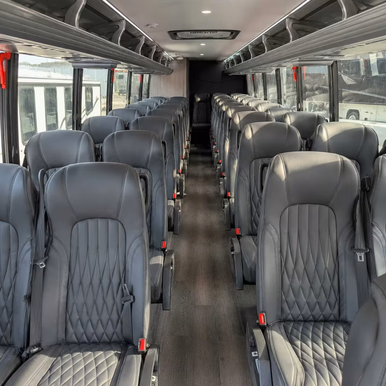 30 passenger minibus interior