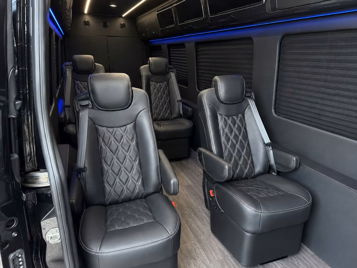 sprinter van with driver interior