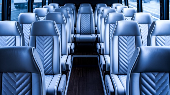 san angelo 18 passenger minibus interior