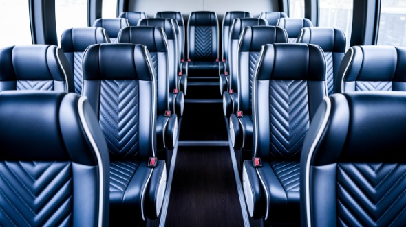 san angelo 20 passenger minibus inside