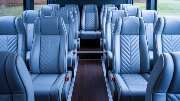 san angelo 28 passenger minibus interior