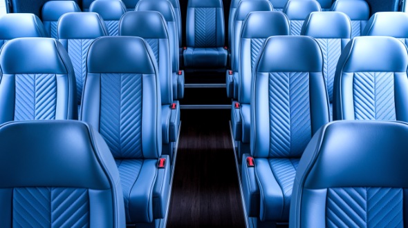 san angelo 35 passenger minibus interior