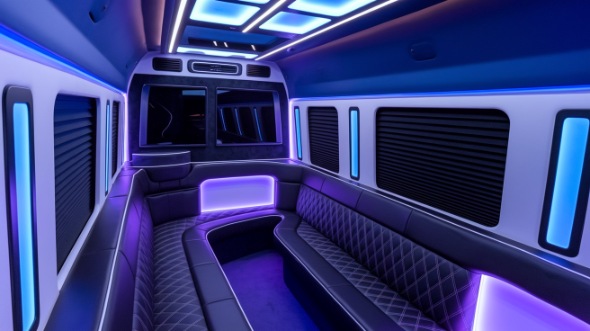 san angelo party bus rental interior
